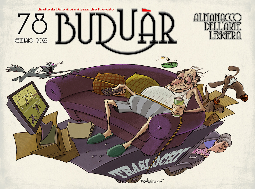 Buduàr 78 - Copertina di Riccardo Mazzoli