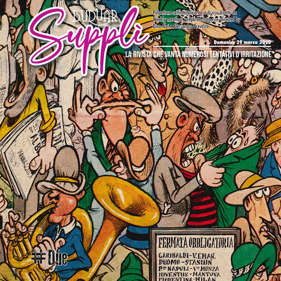 Supplì 2 - Copertina di Benito Jacovitti