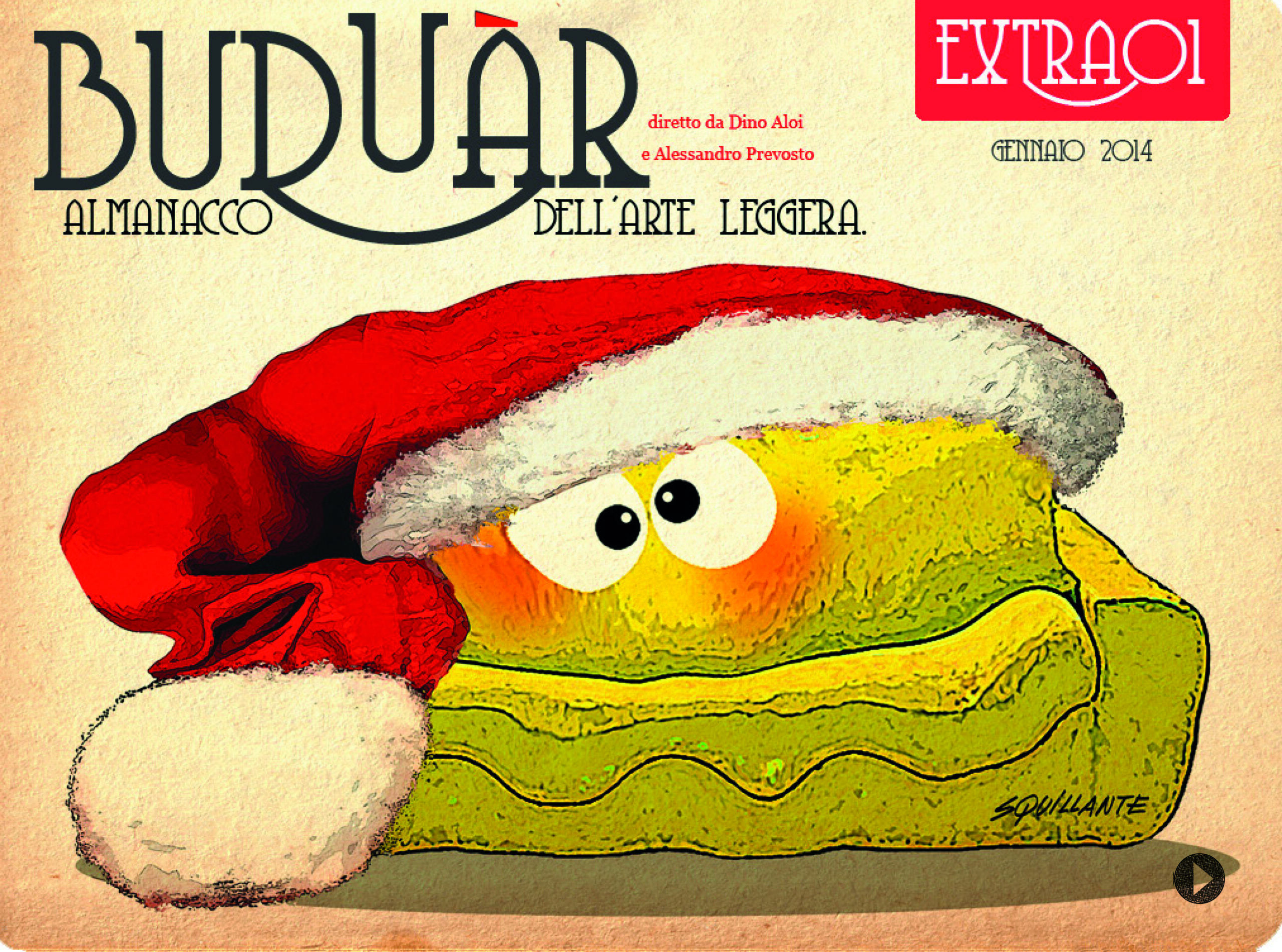 Copertina Buduàr Extra 01 di Carlo Squillante