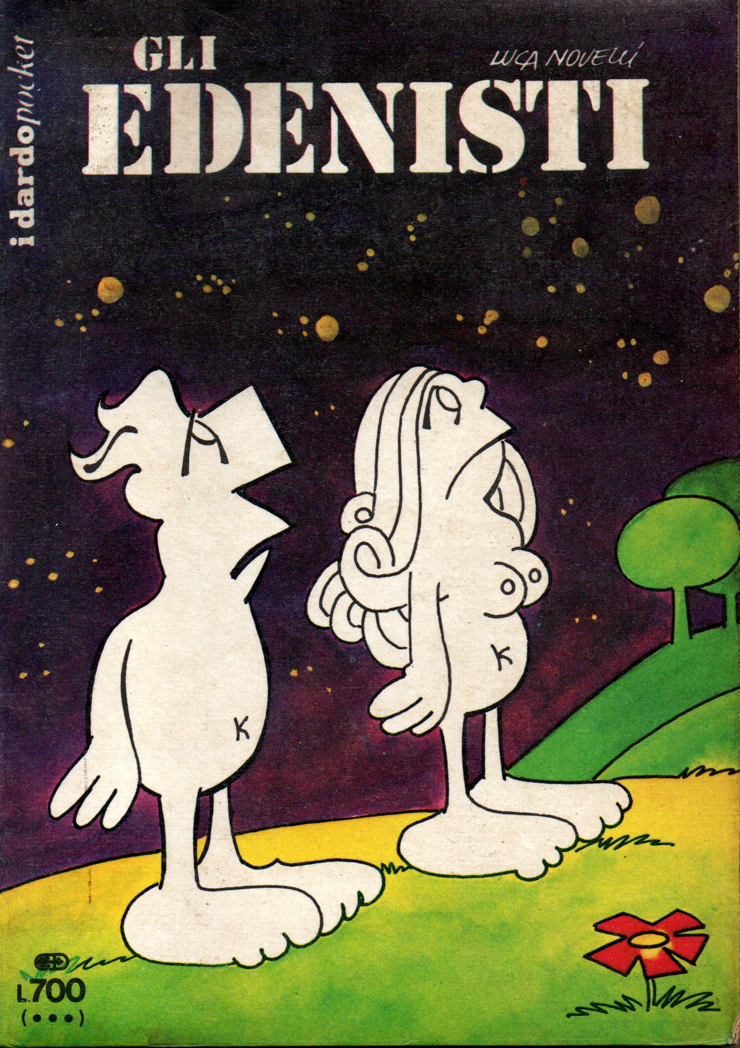 Copertina di Gli Edenisti di Luca Novelli