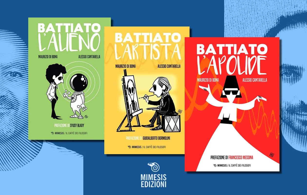 Franco Battiato nella trilogia illustrata di Maurizio Di Bona e Alessio Cantarella