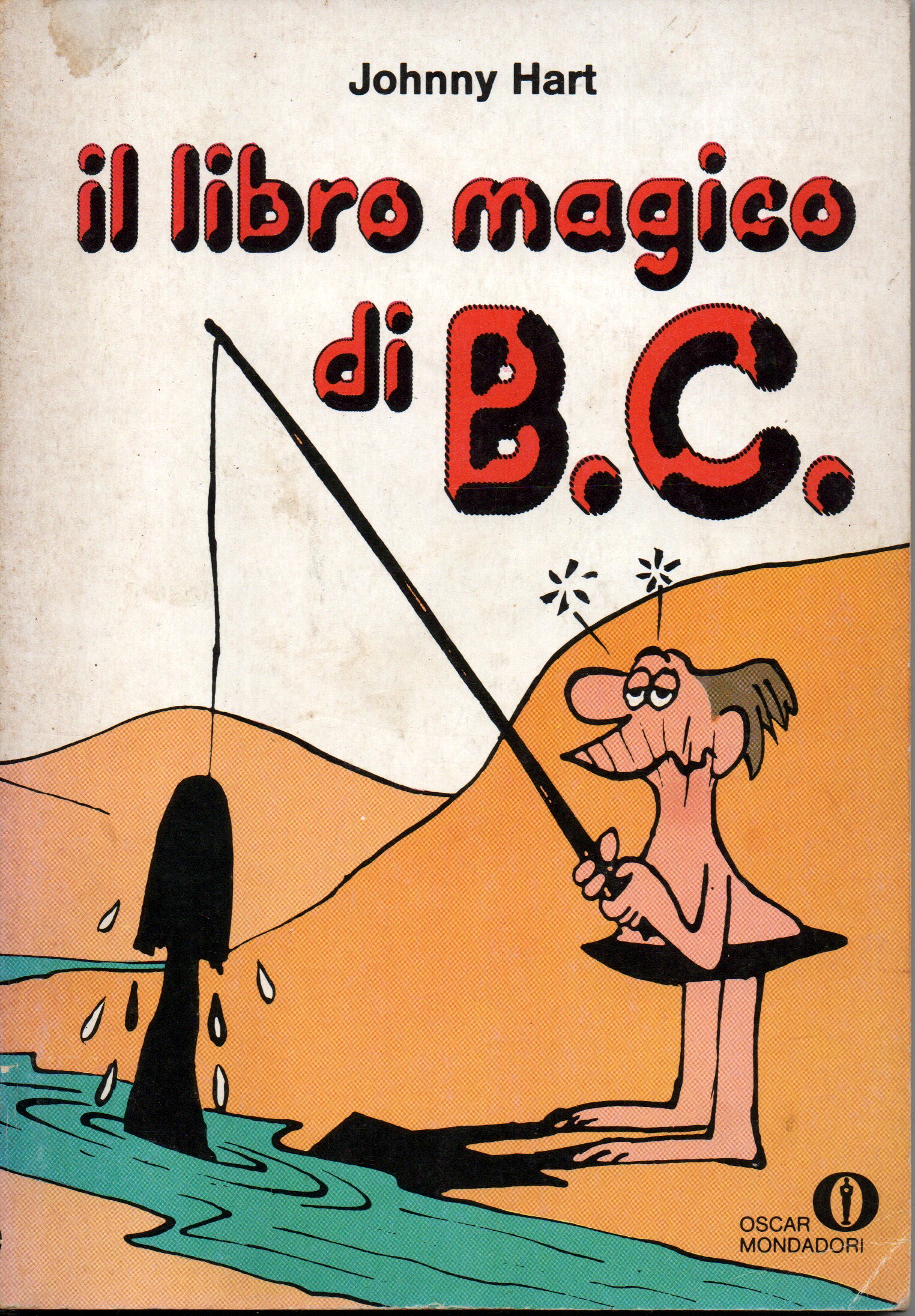 Copertina di Il libro magico di B.C. di Johnny Hart, Oscar Mondadori, 1976