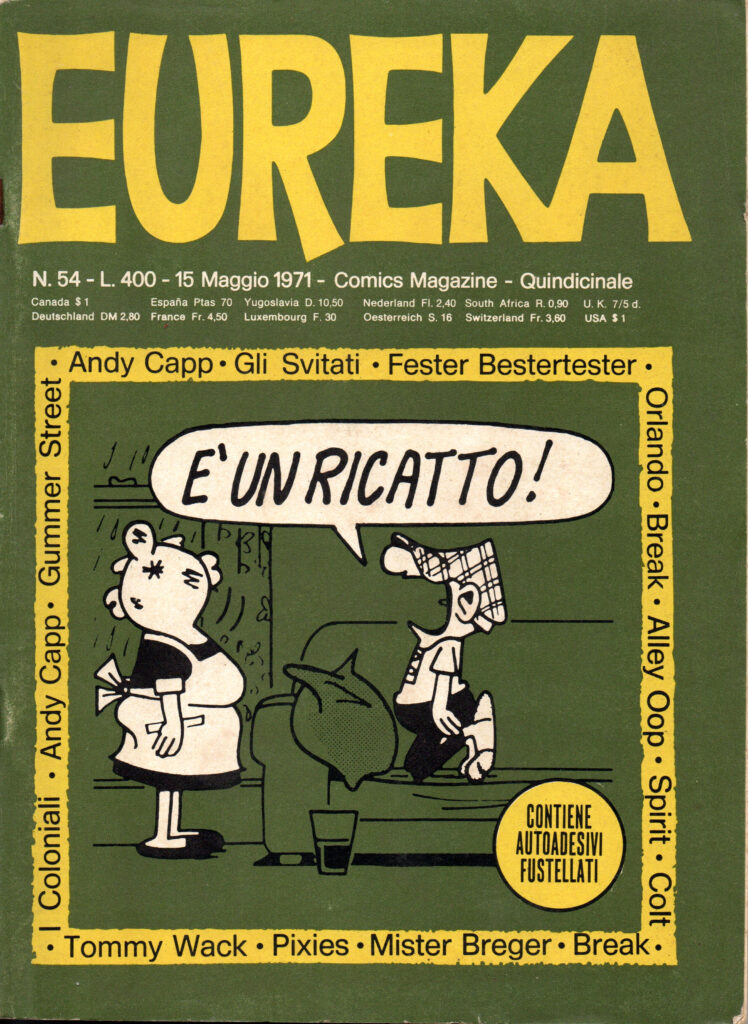Copertina di Eureka