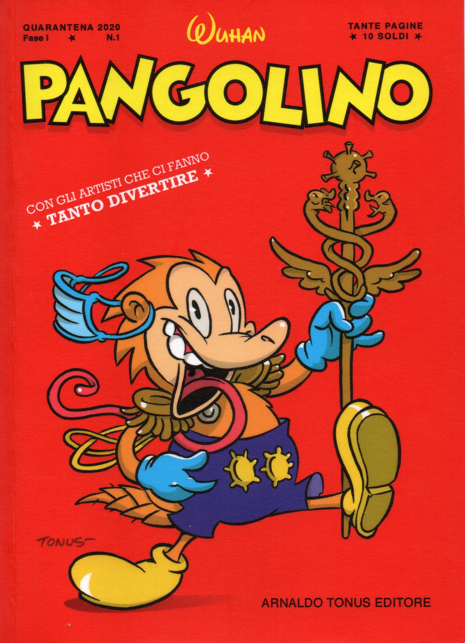 Pangolino, protagonista della rubrica nata durante la pandemia
